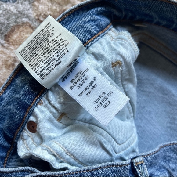 Citizens of Humanity Olivia High Rise Slim Ankle Distressed jeans - Picture 7 of 10